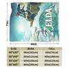 Games Link Z-Zeldas Blankets Flannel Super Warm Throw Blankets for Bedding Couch Bedspread