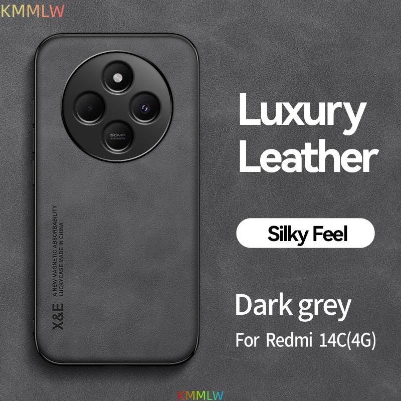 Sockproof Case for Redmi 14C 4G Protective Cover Magnetic Car Holder Phone Coque Fundas Capa for Redmi 14C 4G Redmi 14C 4G