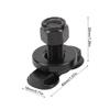 2PCS Airline Track Black L Track Stud Fitting Carbon Steel Galvanized L Track Double Lug Tie Down Fittings Trailer