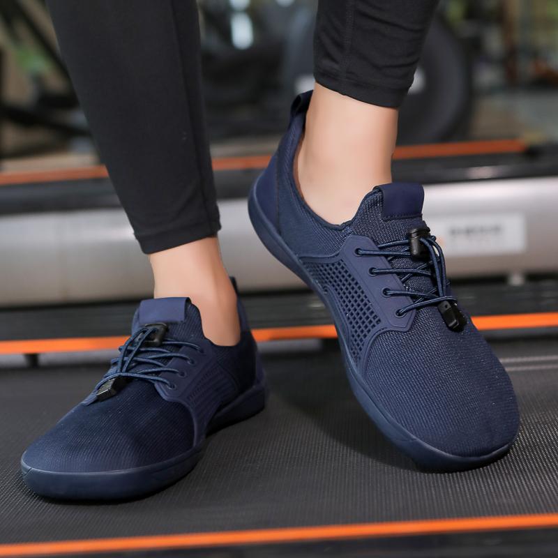 Mesh Outdoor Casual Sports Shoes Wide Toe Barefoot Walking Shoes Breathable Gym Fitness Cross-training Shoes Flats