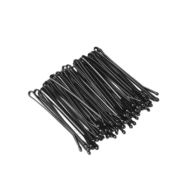 

YouCong 200 Pcs Black Hair Clips with Strawberry Tin