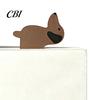 Personalized Bookmarks 2Pcs 3D Printed Dog Bookmark, Dachshund Page Holder for Students, Cute Book Lover Gift Idea Puppy Marker Office School Reading,