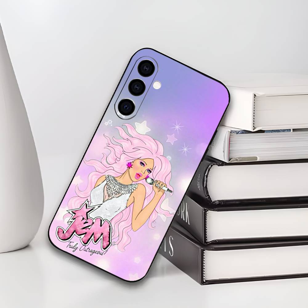

Musical fantasy J-Jem And The Holograms Phone Case Silicone Soft For Samsung Galaxy A73,A72,A71,A70,A53,A52,A51 Samsung a53 5g