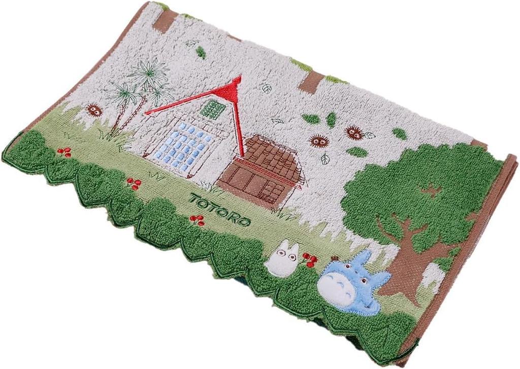 Marushin Ghibli Face Towel My Neighbor Totoro Cotton Character Goods Gift Present Birthday Day Sky Walk 1005051000 100% Mother's