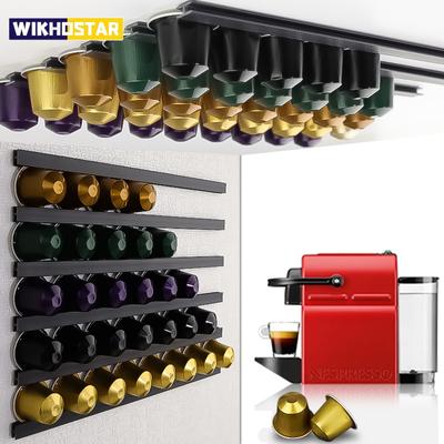 6 шт. Для Nespresso Dolce Gusto Vertuoline Тримач для кавових капсул для будь-яких капсул для кави Cafe Pods Полиця для зберігання капсул