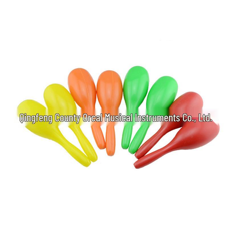 Kindergarten Percussion: Raw Wood Egg Shakers - Children's Musical Rattle Instruments