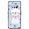 For Nothing Phone (3a) Case 3D Relief Flower Emboss Black Silicone Funda For Nothing Phone 3A  A059 3D Back Cover Cartoon Bumper