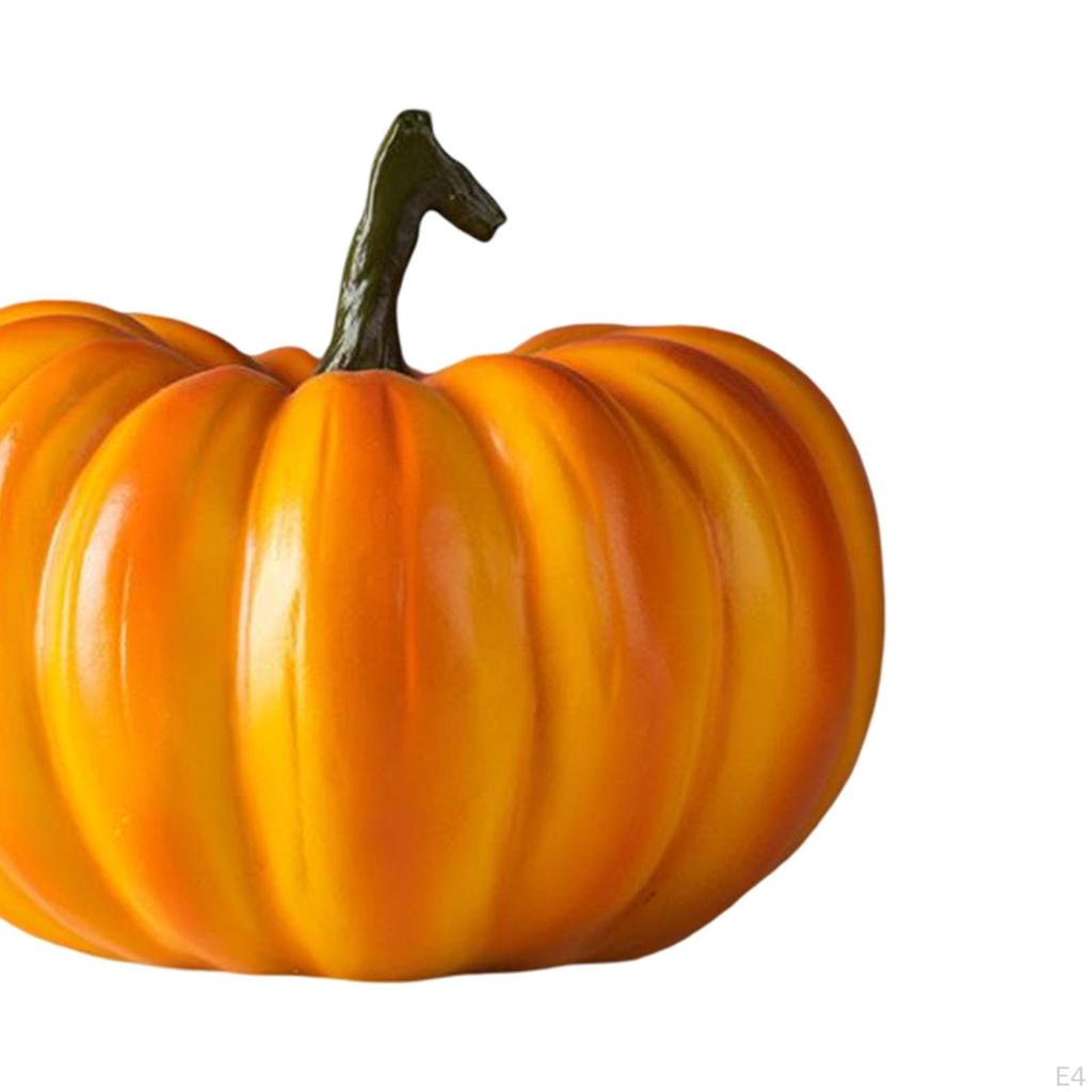 Festive Harvest Resin Pumpkin Decor for Themed Parties