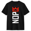 Humor No King Anti Monarchy TShirt for Unisexs Clothing Womens Clothing Cotton T Shirt Gift Idea 2026 Summer New T Shirt