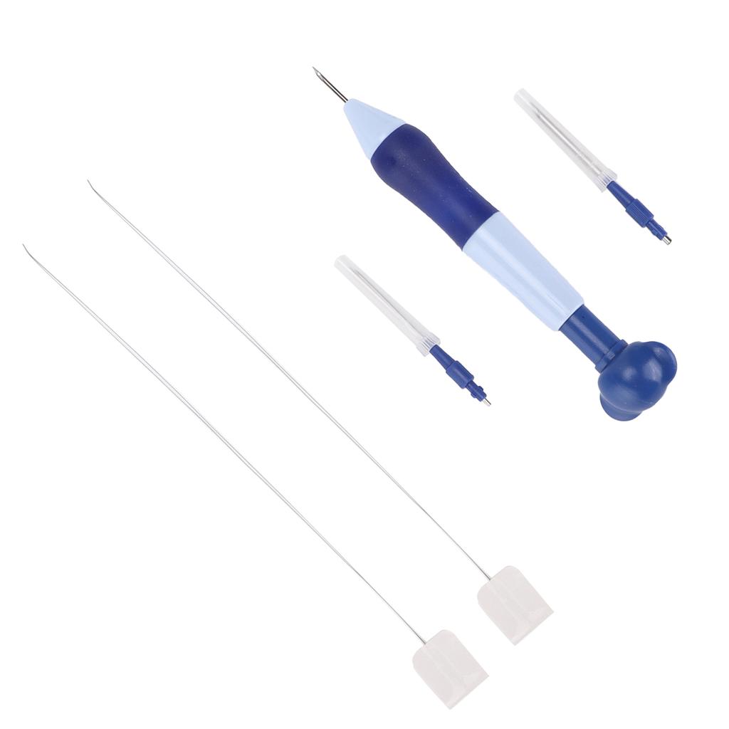 Punch Needle Yarn Knitting HandMade Weaving Embroidery Tool with ABS Plastic Handle