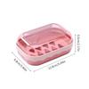 Compact Sealed Soap Container For Gym Goers Water Resistant Plastic Storage Box With Ventilation Holes