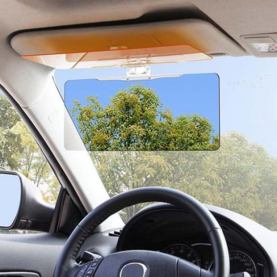 Buy Car Sun Visor AntiGlare Blocker UV Fold Flip Down HD Clear View