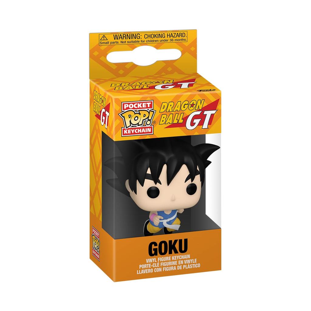 Funko DBGT Goku Dragon Ball Novelty Keyring Collectible Mini Figure Stocking Filler Gift Idea Official Merchandise Anime Fan Backpack Decoration POP!