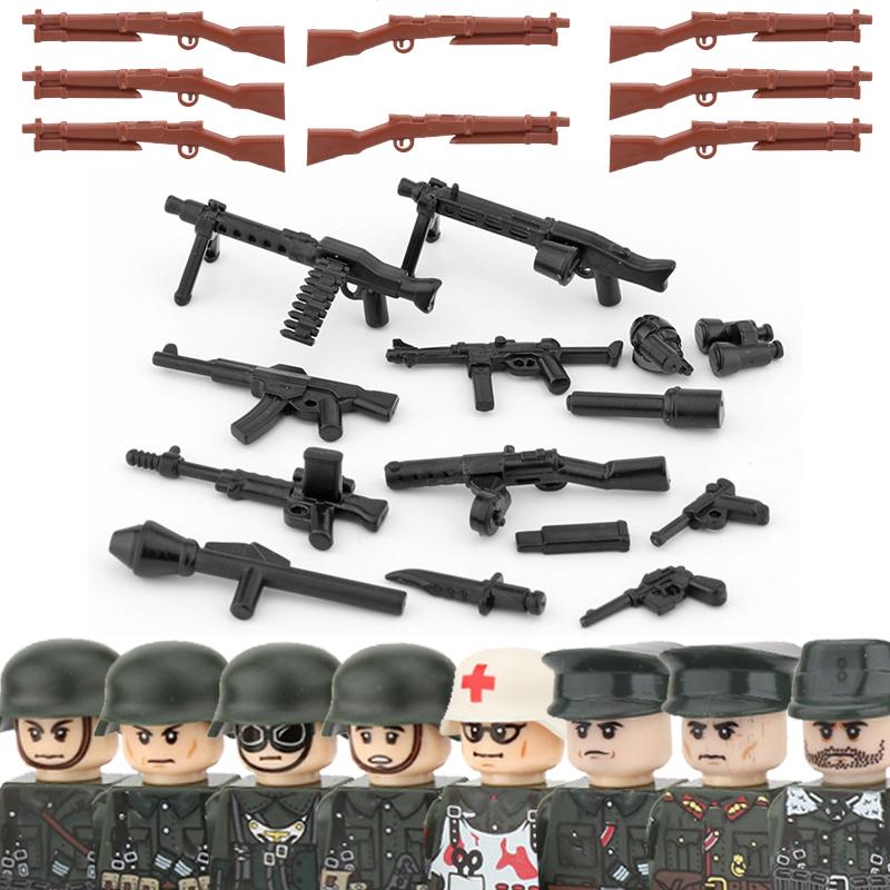 Moderne Stadt SWAT Kommando Figuren Spezialkräfte Figuren Bausteine RU UN Armee Soldat Polizei Militär Waffen Steine Spielzeug