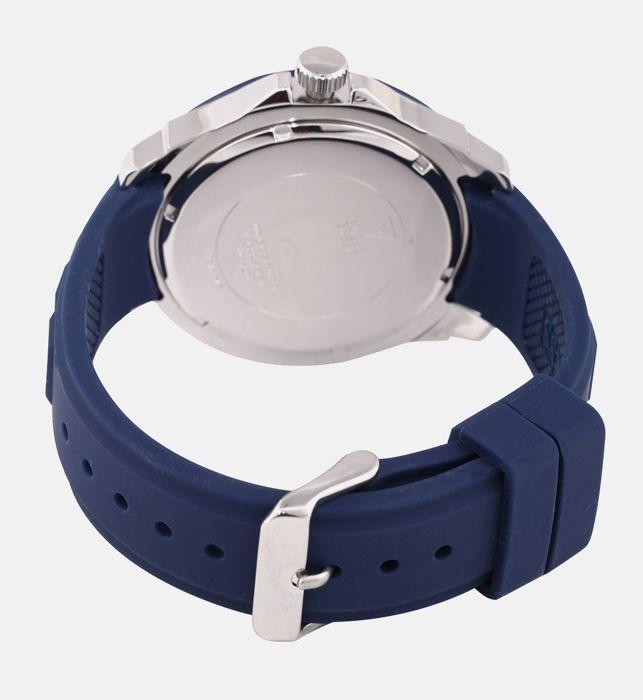 Montre - Guess - Tread - Silicone bleu - Étanchéité 10 ATM - Cadran analogique bleu