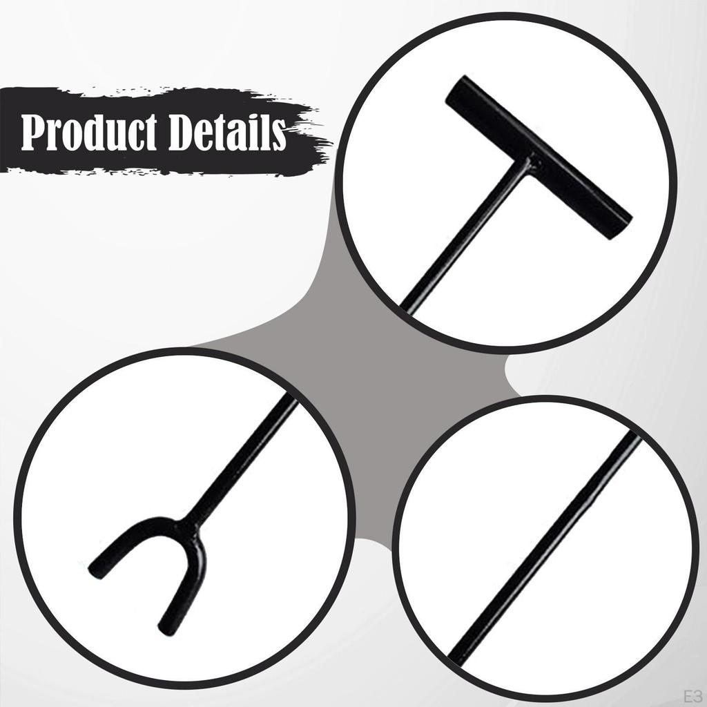 Metal Key for Stop Valve, Plumbing Tool, U-shaped Underground Valves And Garden Taps.