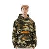 Li Ning Badfive Comfortable Loose Fleece Warm Sweatshirt Men sweatshirt Camouflage AFDU495-4