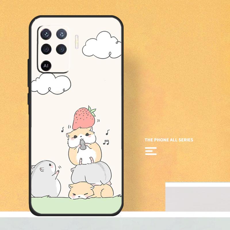 

Hamsters Case For Oppo A5 A6 Pro A16 A76 A96 A17 A57 A40 A60 A80 A98 A58 A78 A18 A38 A54 A74 A94 A15 OPPO A98 5G