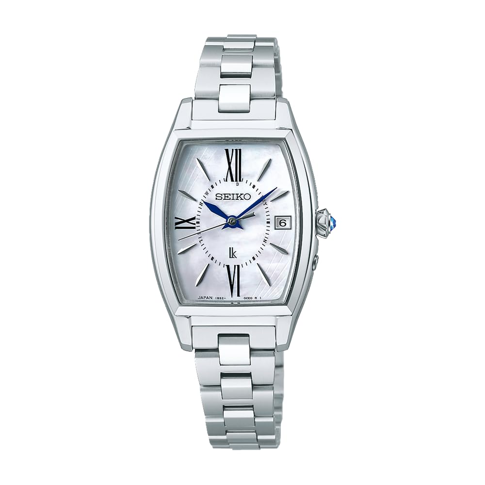 Seiko Lukia SSQW071 Solar Radio Titanium Silver