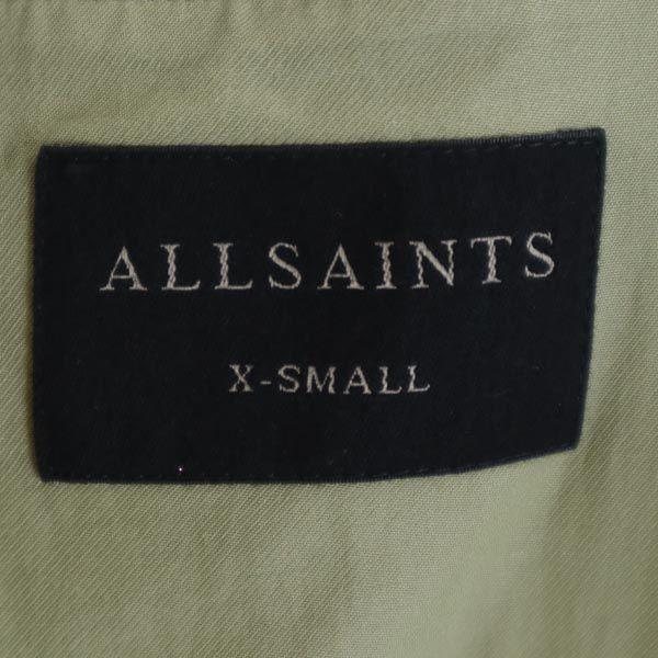 ALLSAINTS Stajan XS Green system Stadium jumper Men's Used