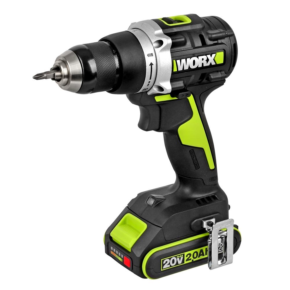 Funkční dobíjecí vrtačka 20 V 2,0 Ah 2 baterie BL WU186