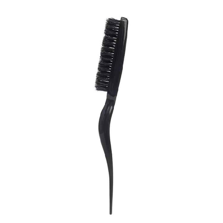 Boar Bristle Brush Comb Hair Teasing Brush for Women Men Salon Boar Bristle Comb