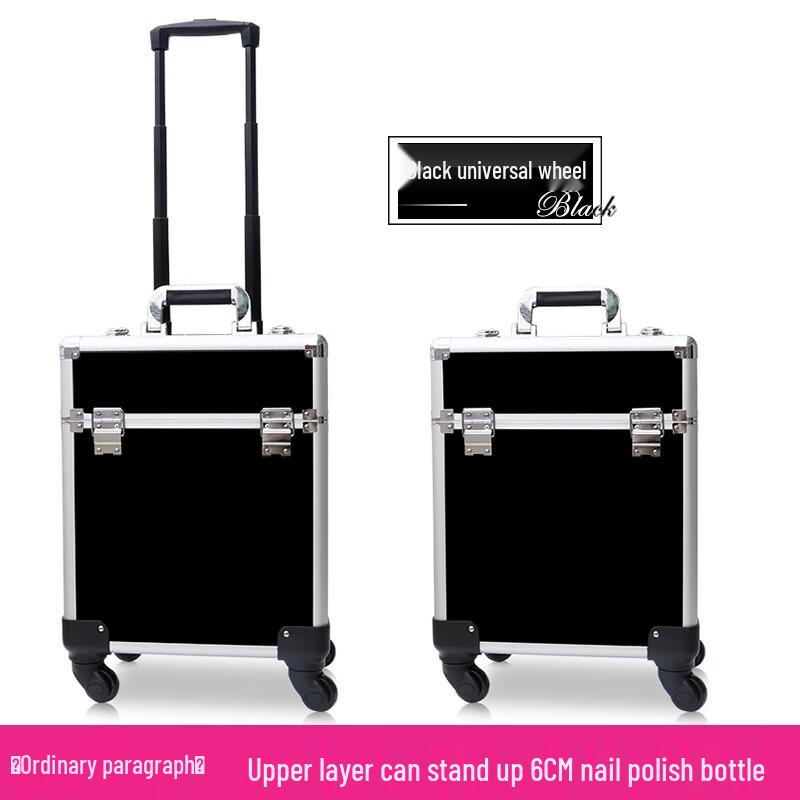 Professional Makeup Artist Rolling Train Case