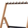 Multiple Guitar Stand Non Scratch Padding Portable Folding Removable Retainers Guitar Holder Wood for Case Bass Guitar Bag Home