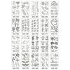 Luminous tattoo stickers for electronic music festivals, suitable for men and women at bars, nightclubs, parties, and music festivals