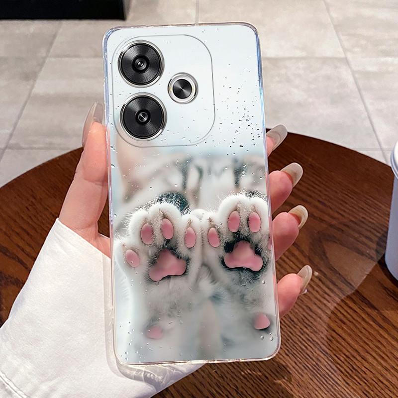 Hülle Für Redmi Turbo 3 / Poco F6 Handyhülle Luxus Drache Niedlich Cool Jungen Mädchen Weiches Silikon Rückabdeckung Transparente TPU Hülle