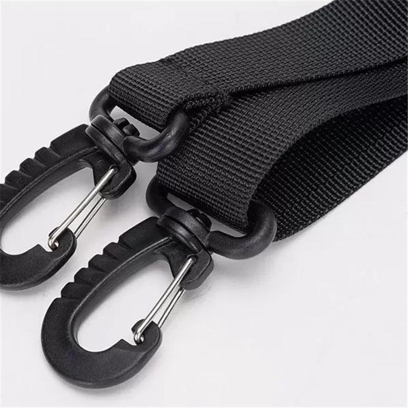 Tactical Multifunction Replacement Adjustable Bag Strap Outdoor Strengthening Buckle Pressure-reducing Shoulder Strap 3.8cm