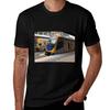 NSW TrainLink InterCity V Set und H Set am Central Station T-Shirt Retro-Stil Druck Lässiges Oberteil