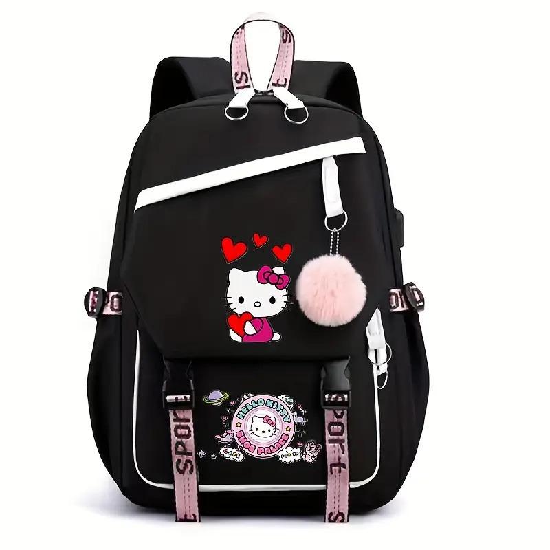 KT cartoon peripheral printing children's backpack Korean version ins style junior high school high school leisure student backpack