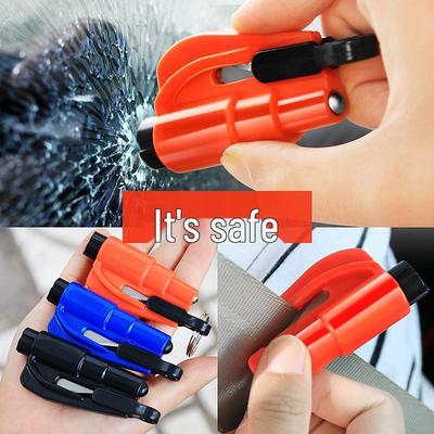 Multifunktionaler Auto-Flucht Hammer: Kompakter 3-in-1 Glasbrecher und Notfall-Fenstertool