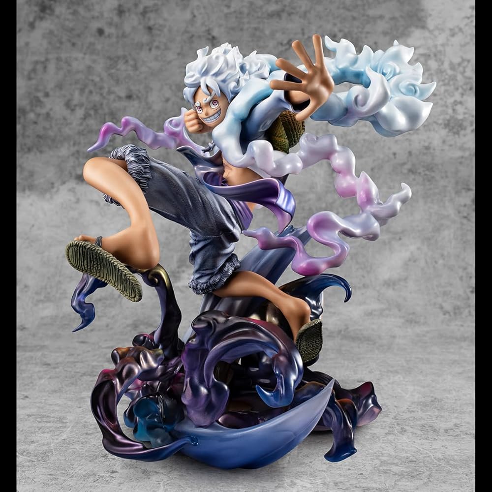Megahouse One Piece WA-Maximum Gear Five Monkey D. Luffy Pirate Portrait Collector Figure