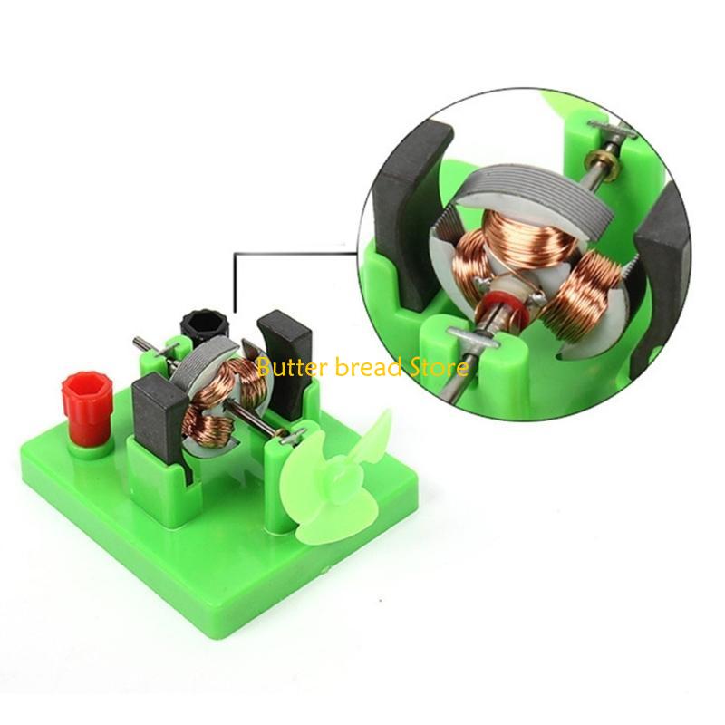 W89C Open Type Electric Motor Components Electromagnetism Experiment Set for Labs