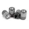 Hub Caps Car Tire Valve Cap Aluminum Tire Wheel Stem Air Valve Cap For Alfa Romeo Giulia Stelvio Giulietta 159 147 156 166 Car A CVO1