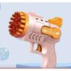 Bubble Machine Handheld  29 Hole Automatic Soap Bubble Machine  Summer Outdoor Toy Gift Boys Birthday Wedding Party  Gifts
