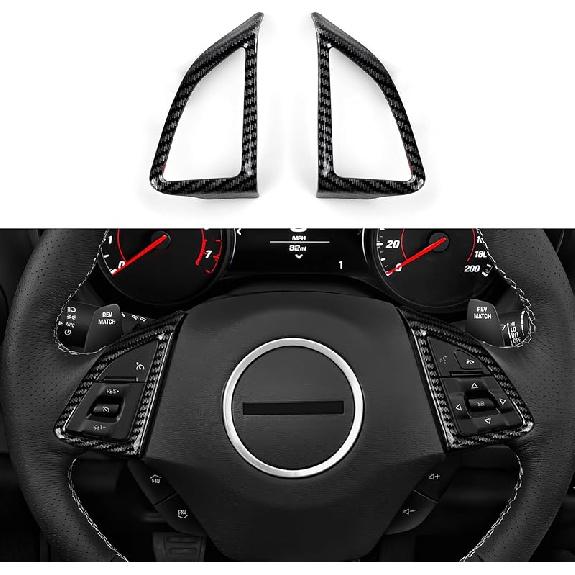 Car Sticker ABS Carbon Fiber Decal Interior Cover Trim for Chevrolet Camaro 2016 2017 2018      2024 Accessories
