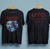 Vintage UFO The Obsession Tour Heren T-shirt 2 Zijdig T-shirt QR8500