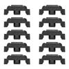 J-ouuo 10pcs Headlight Trim Ring Clip 51132752145 Plastic Front Headlight Bezel Clip Replacement Cooper R55 R56 R57 R58 R59 R60