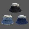 Hat top gradual change cowboy fisherman hat children simple versatile leisure basin hat outdoor travel shade sun hat
