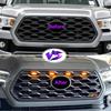 4PCS Car LED Front Grill Light For Toyota Tacoma Raptor TRD Off Road Sport 2020 2021 External Grill Lamp LED Grille Lights