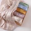 Shimmer Islamic Head Wrap Glitter Crinkle Plain Scarves Fashion Floral Embroidery Hijab  For Women