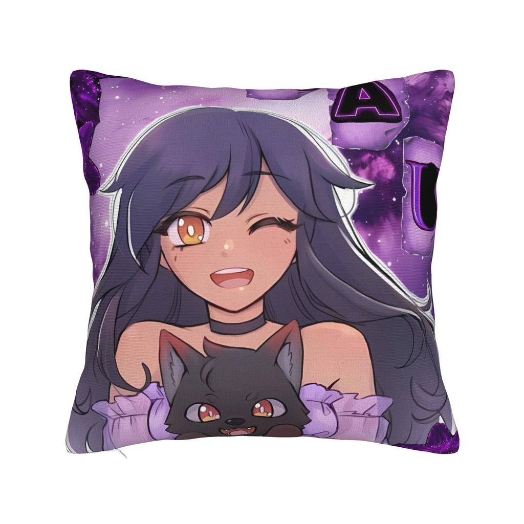 Aphmau Magical World Art Pillow Cover Kawaii Pillow Case For Sofa Home Decor Print Cushion Cover Birthday Gift