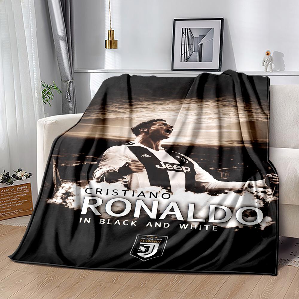 Juventus Star Action Blanket Comfortable Perfect for Couch Bed Bedding Four Seasons Multipurpose Modern Gift for Travel Home Birthdays