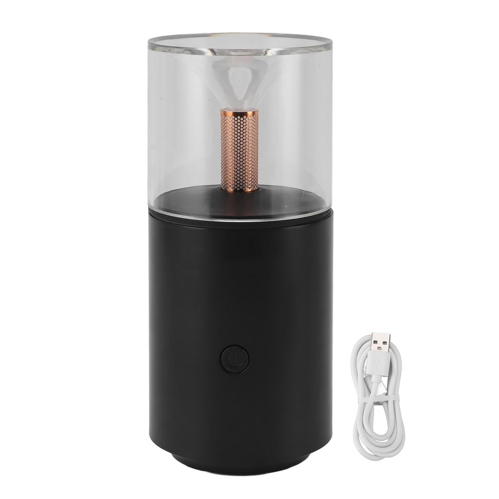 Car Diffuser Humidifier Aromatherapy Essential Oil Diffuser Portable Mini Humidifier USB Candlelight Aroma Diffuser For Car