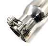 1PCS Universal Stainless Steel Universal Automobile Exhaust Pipe Exhaust Muffler Pipeline Welded Pipe Multiple Sizes Exhaust