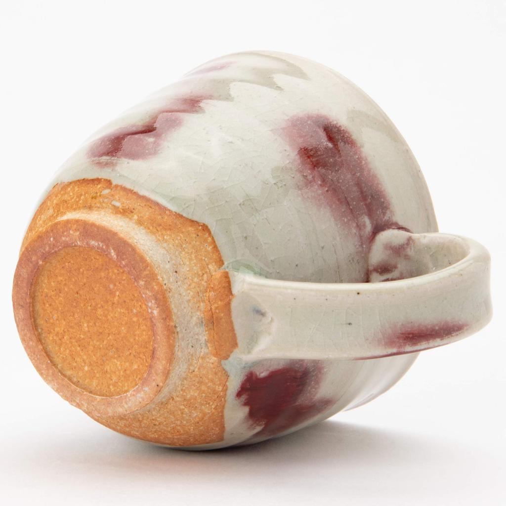 Marui Seito Shigaraki Ware Hechimon Mug, Raspberry, MR-3-3324, 300ml