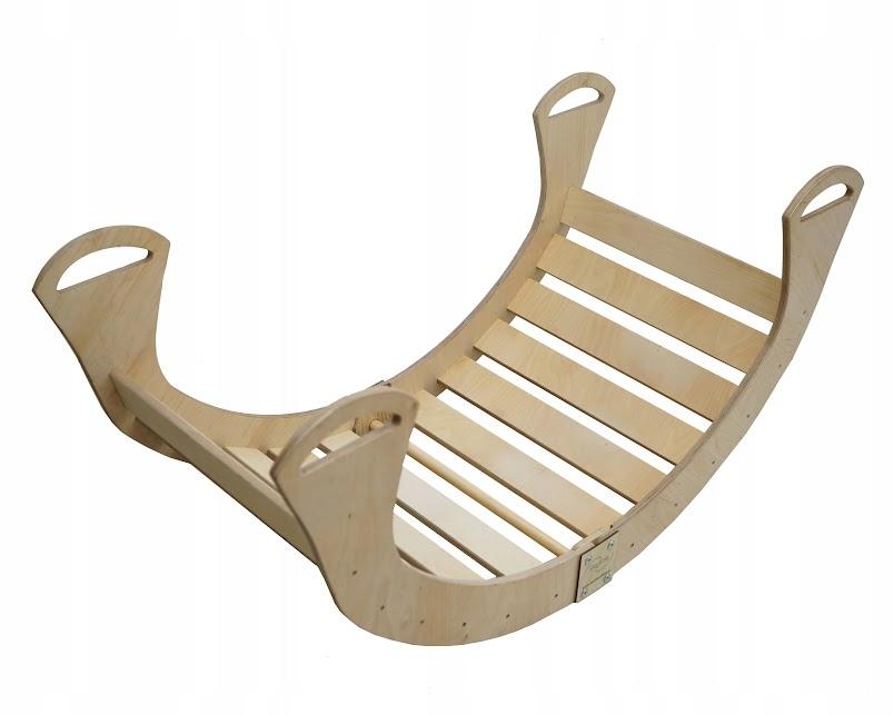 Wooden Montessori Rocker For Children, Large, Solid Rocker Chair, Desk Pl